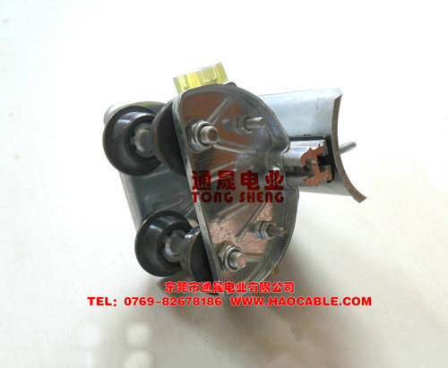 工字鋼軌道掛電纜小車、鍍鋅掛纜小車